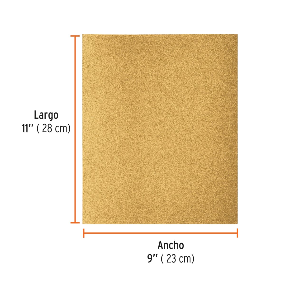 Lija para madera papel cabinet, grano 120, por unidad, Truper2