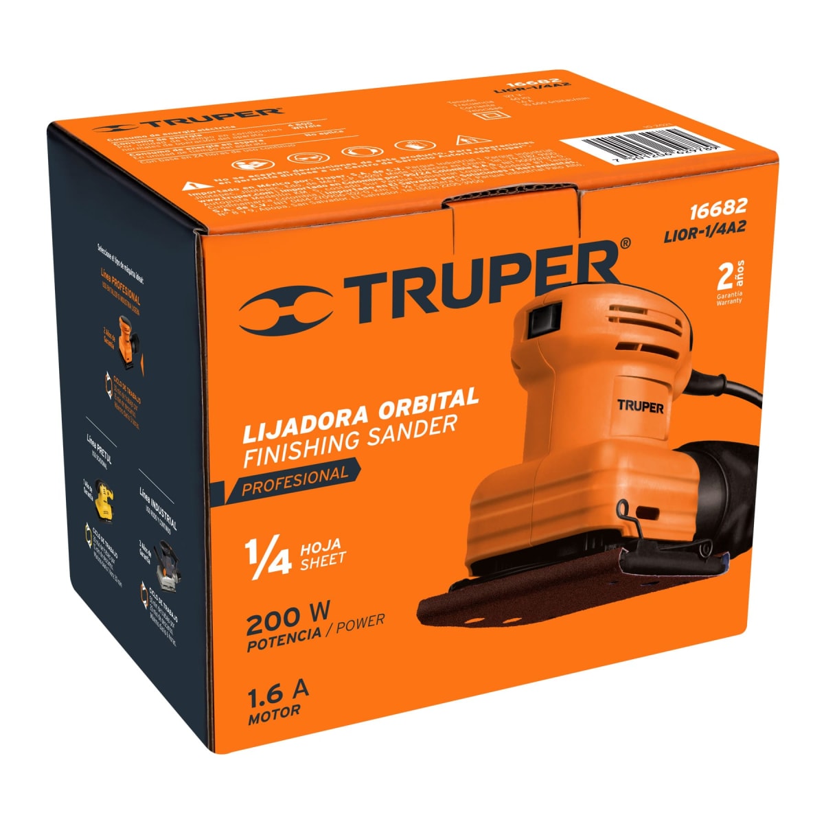 Combo Sierra Caladora 750W y Lijadora Orbital 200W Truper4