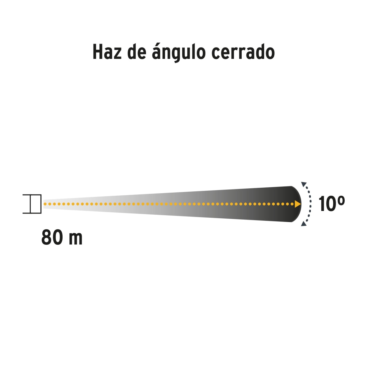 Linterna plástica recargable de led, 120 lúmenes Pretul4