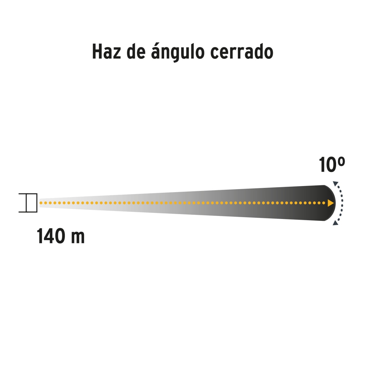Linterna plástica recargable de led, 180 lúmenes Pretul7