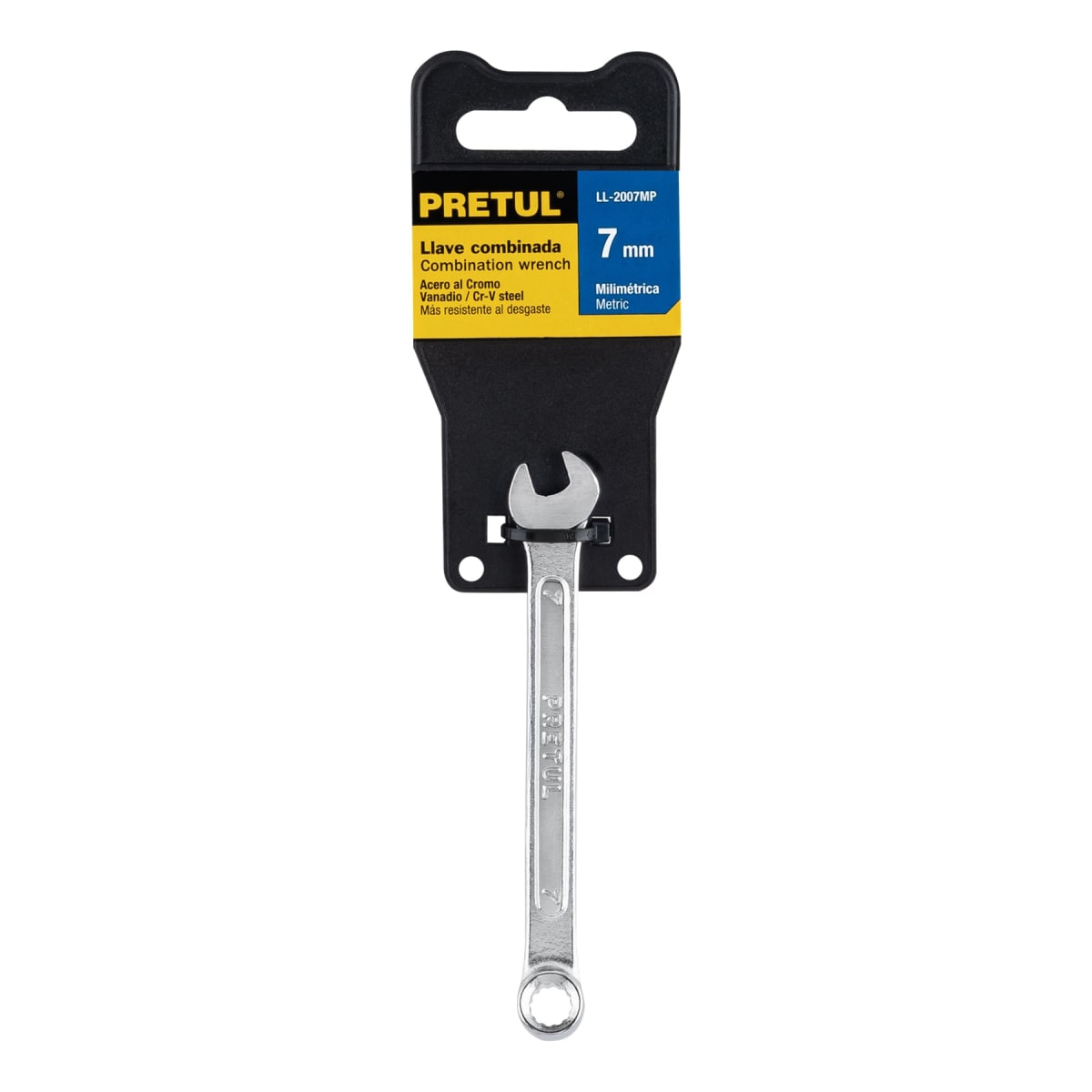 Llave mixta 7 mm x 110 mm de largo, Pretul4