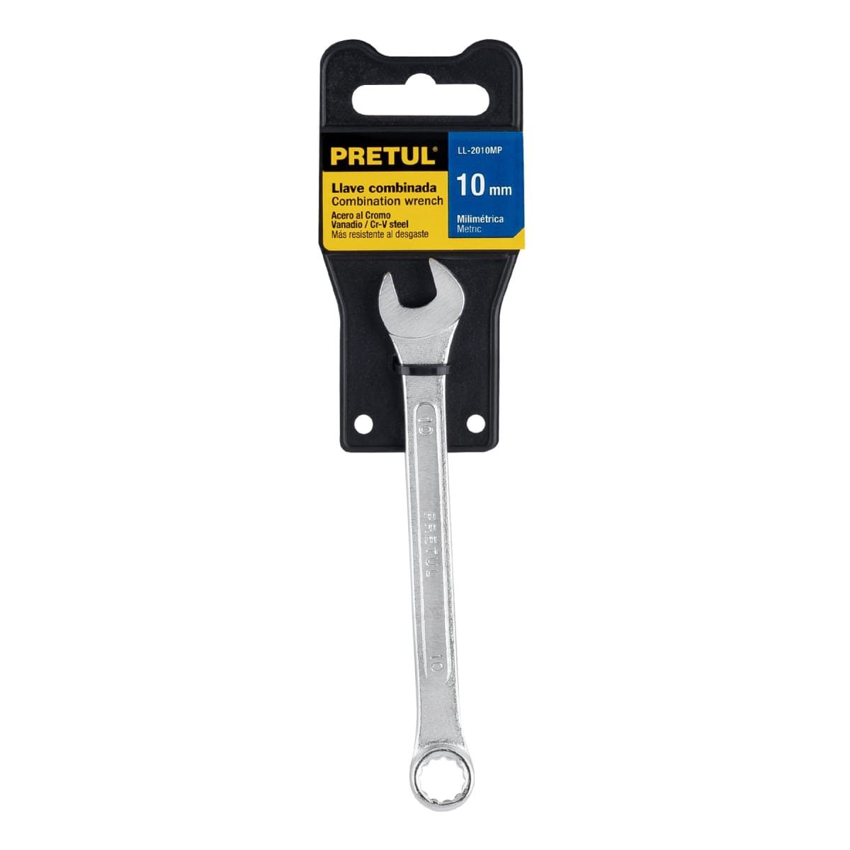 Llave mixta 10 mm x 140 mm de largo. pretul4