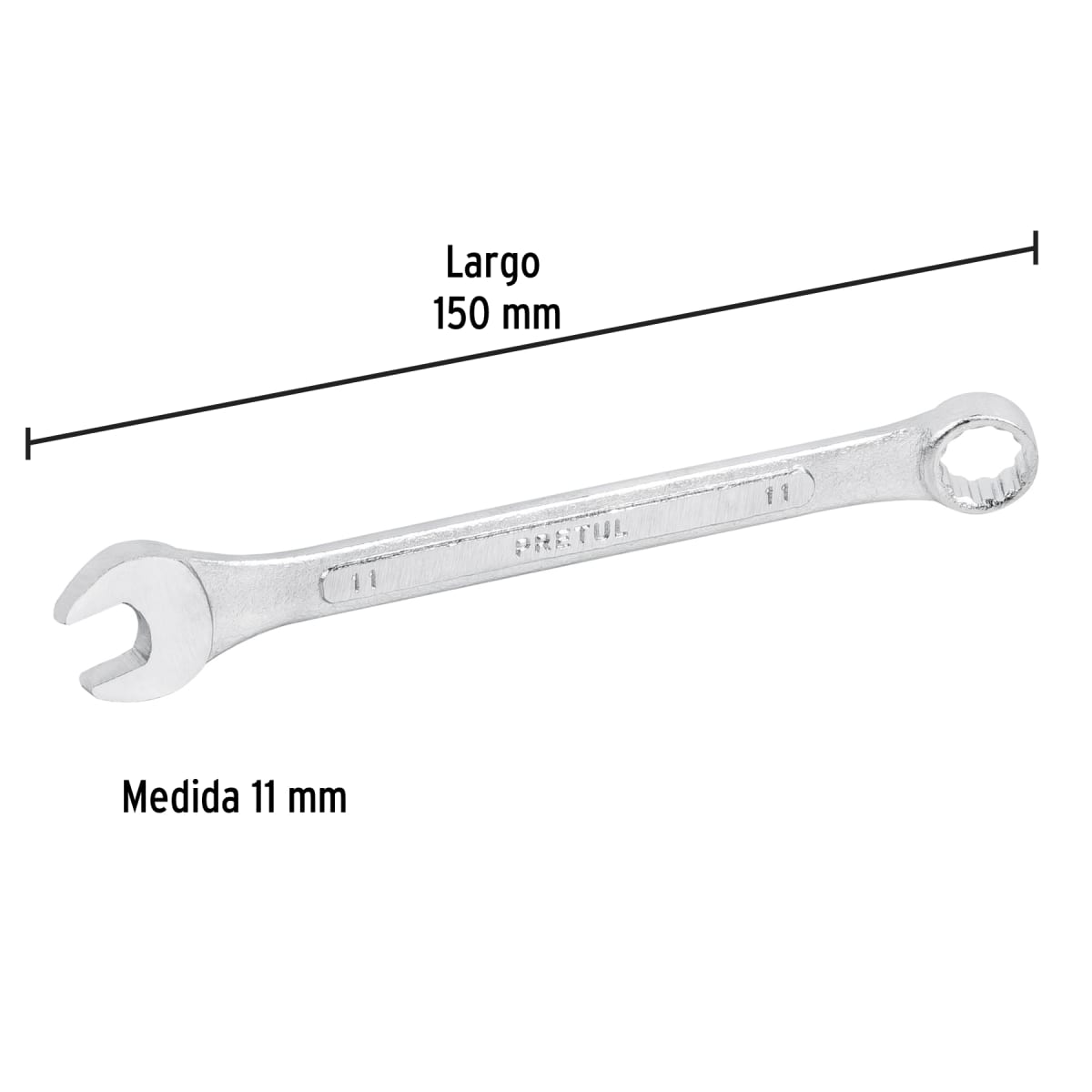 Llave mixta extra larga 11mm Truper4