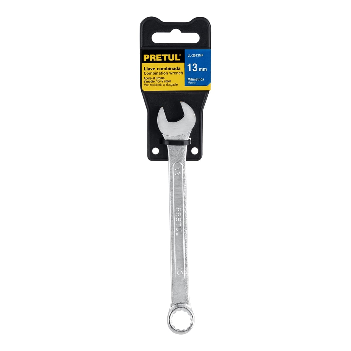 Llave mixta 13 mm x 170 mm de largo. pretul4