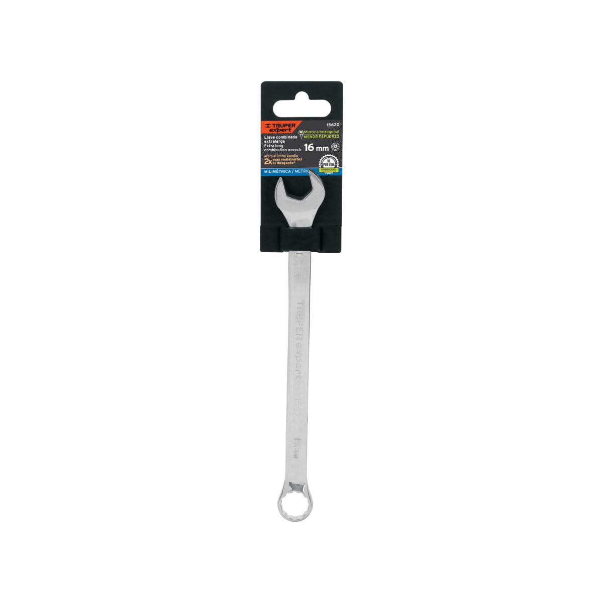 Llave mixta extralarga 16 mm Truper Expert4