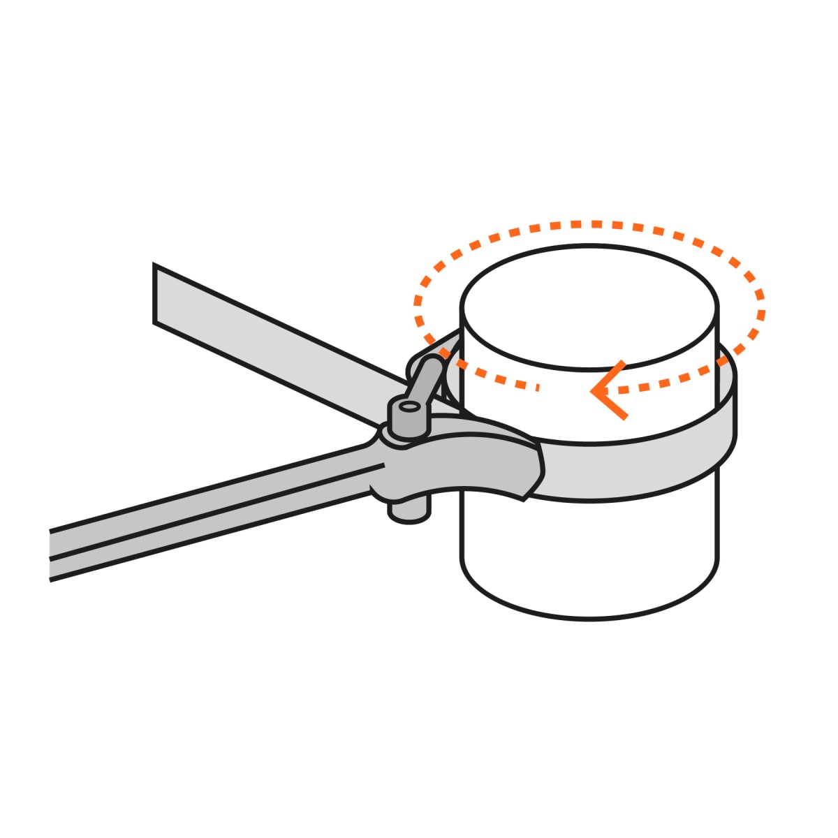 Llave de banda de hule 1-1/2''-6-1/2'' para filtro de aceite Truper3