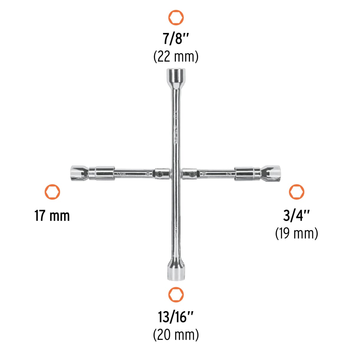 Llave de cruz 14