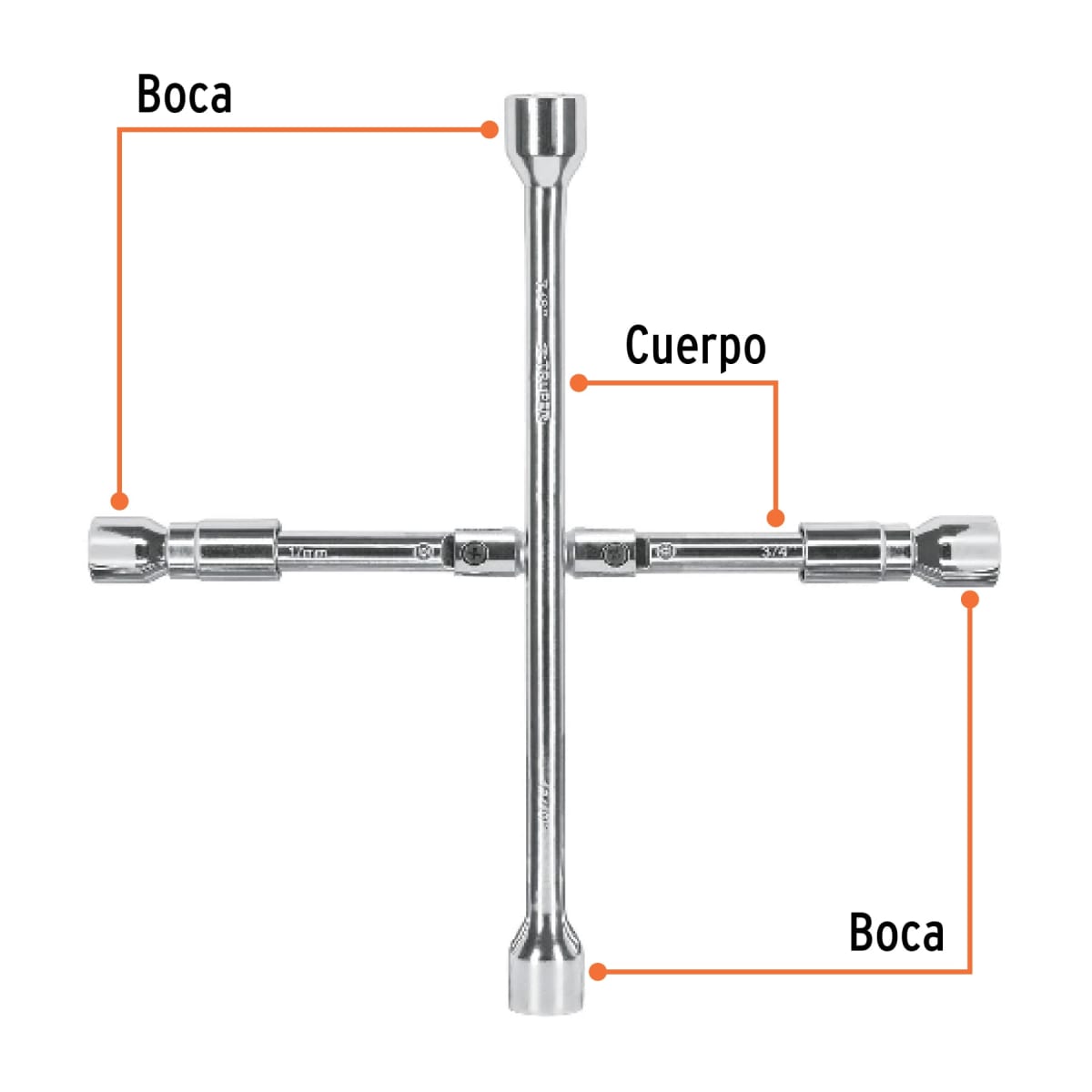 Llave de cruz 14