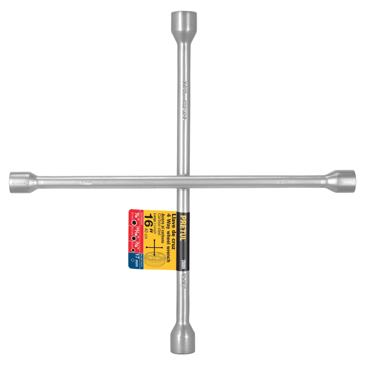 LLCR-16P Llave de cruz 16´´ galvanizada, Pretul1