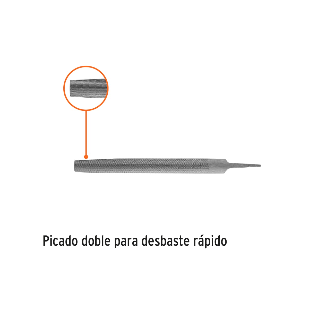 Lima media caña bastarda 10´´, Truper2