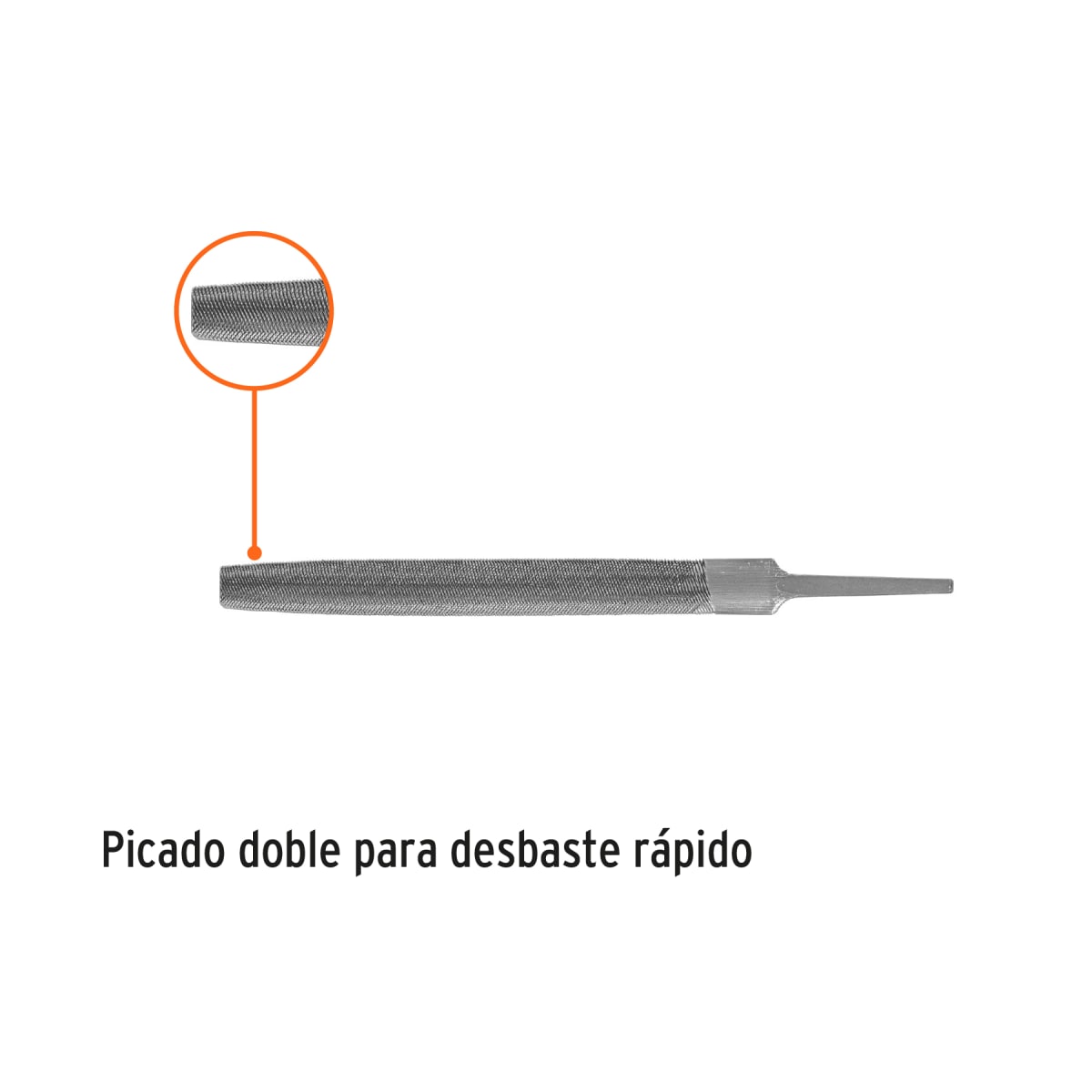 Lima media caña bastarda 6´´, Truper2