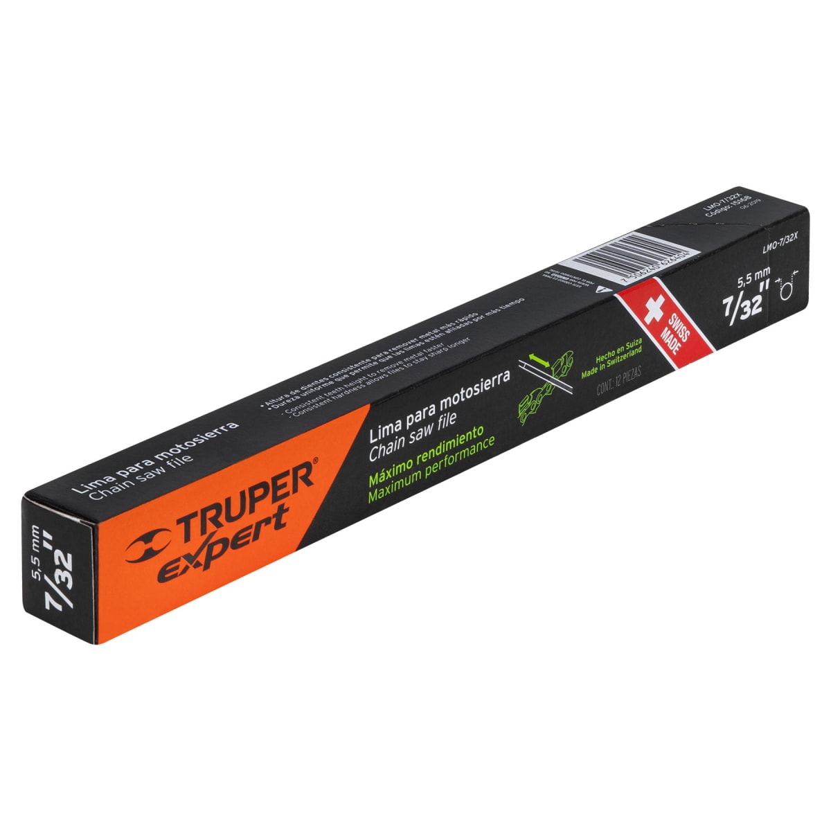 Lima profesional para motosierra, 7/32´´, Truper Expert5