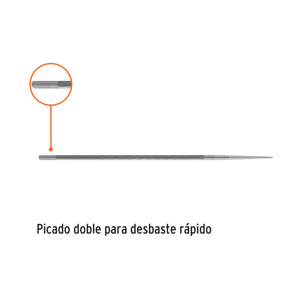 Lima profesional para motosierra, 7/32´´, Truper Expert2