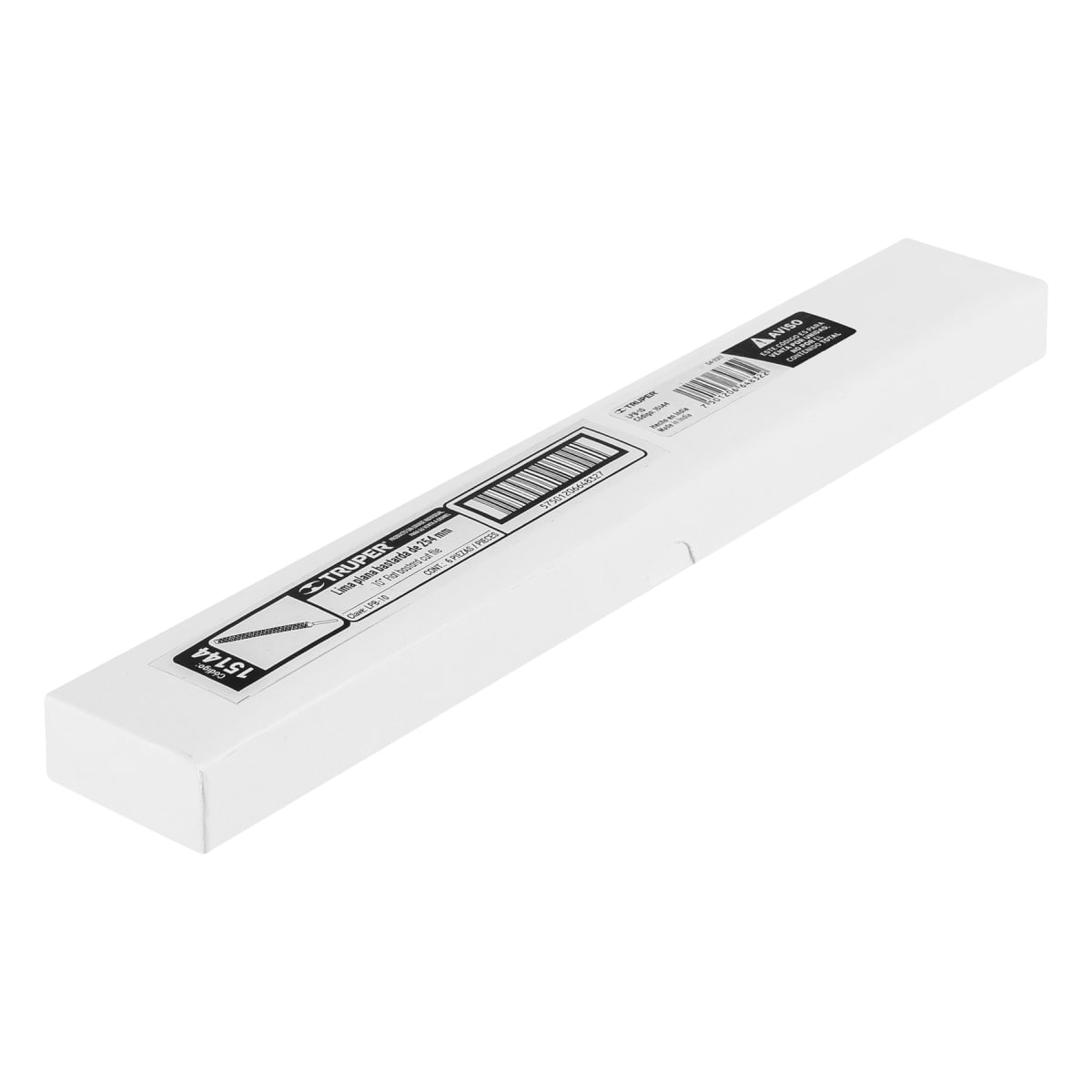 Lima plana bastarda 10´´, Truper5