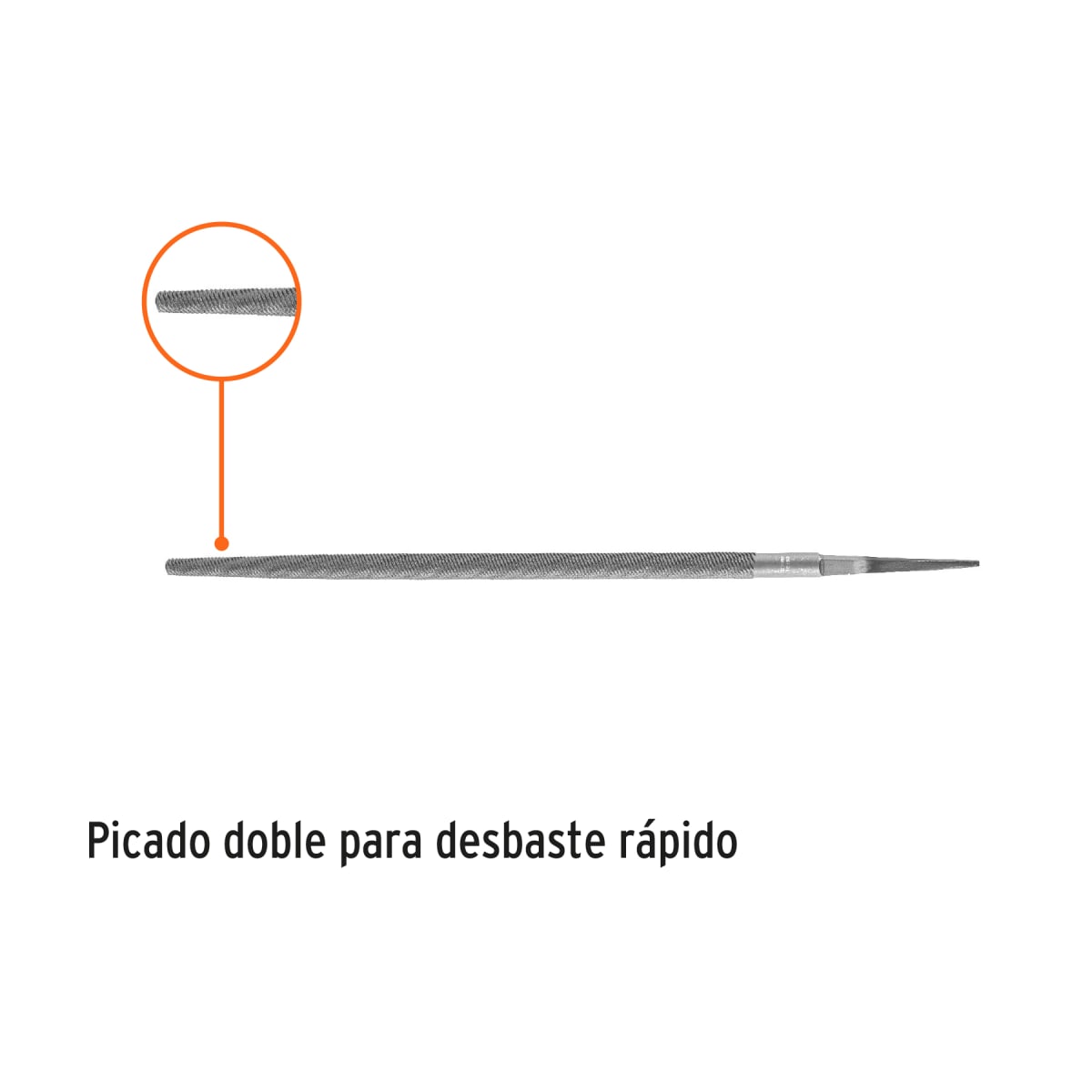 Lima redonda bastarda 12''. truper2