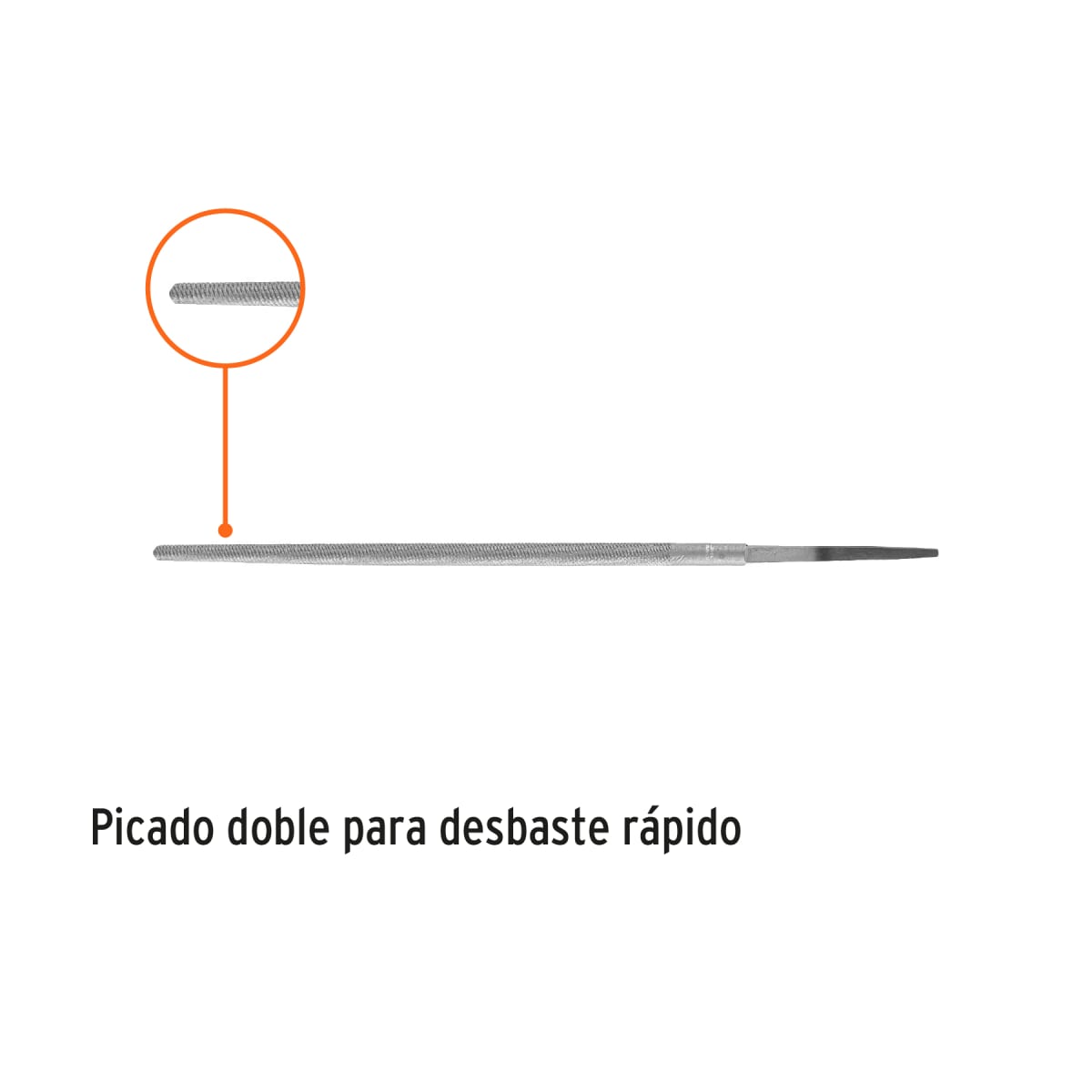 Lima redonda bastarda 6´´, Truper2