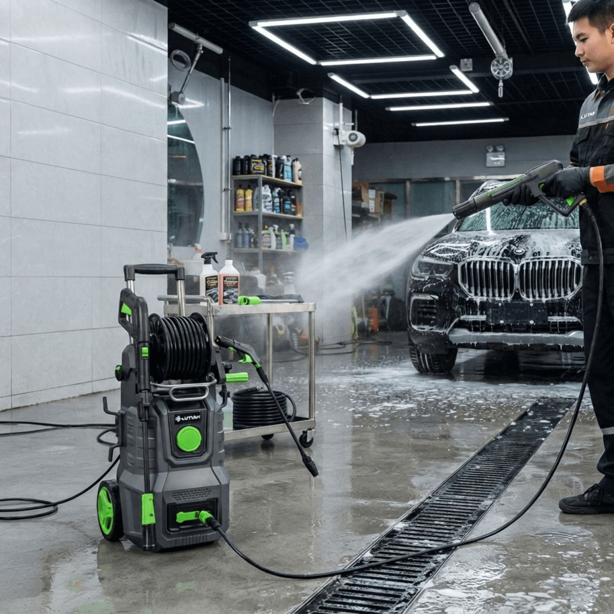 Hidrolavadora Alta Presion 2320psi 2000w Lutian2
