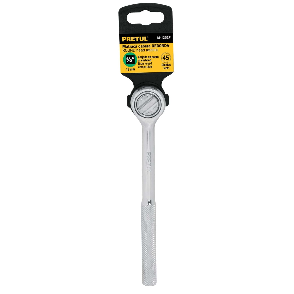 Ratchet encastre 1/2'' cabeza redonda. pretul4