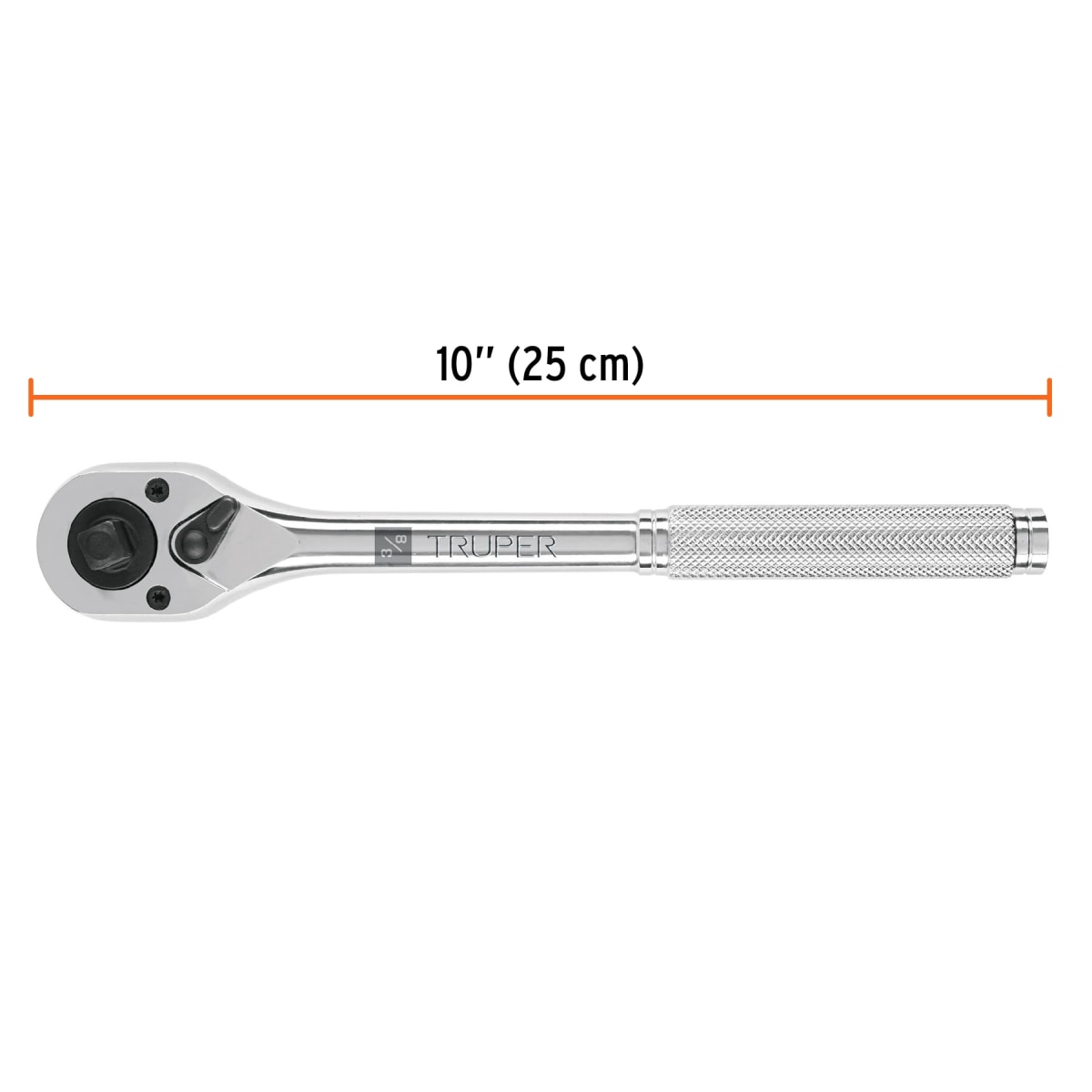 Ratchet doble encastre 3/8'' y 1/2'' Truper3