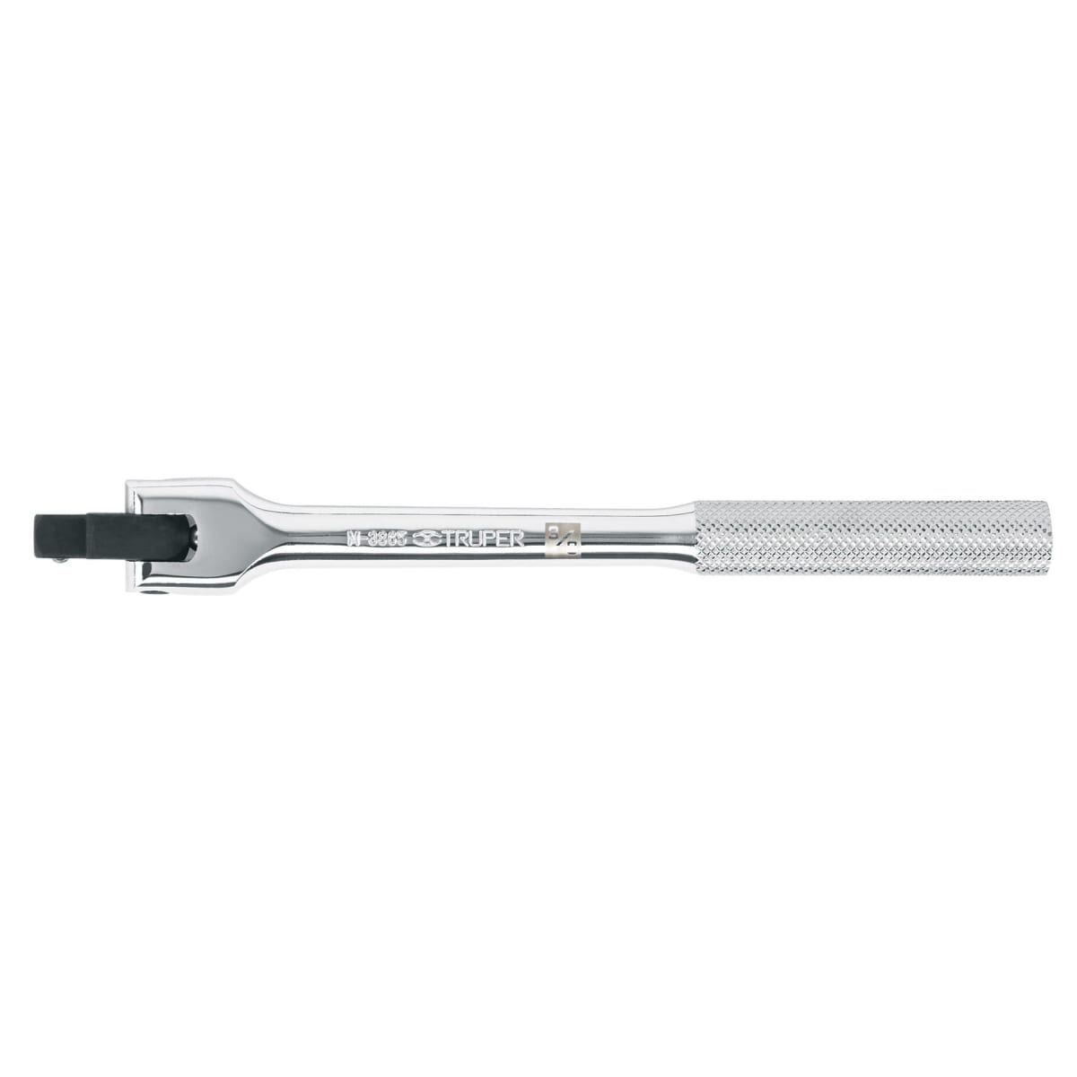 Mango articulado de 7 1/2'' x 13 mm para dados cuadro 3/81