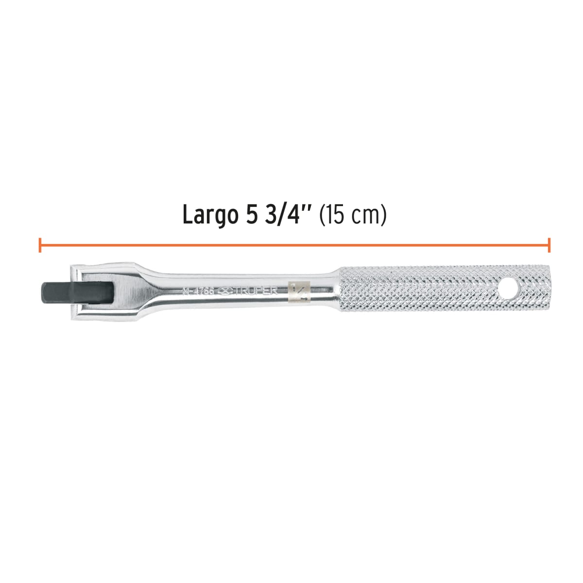 Palanca articulada de 5-3/4´´ encastre 1/4´´, Truper3