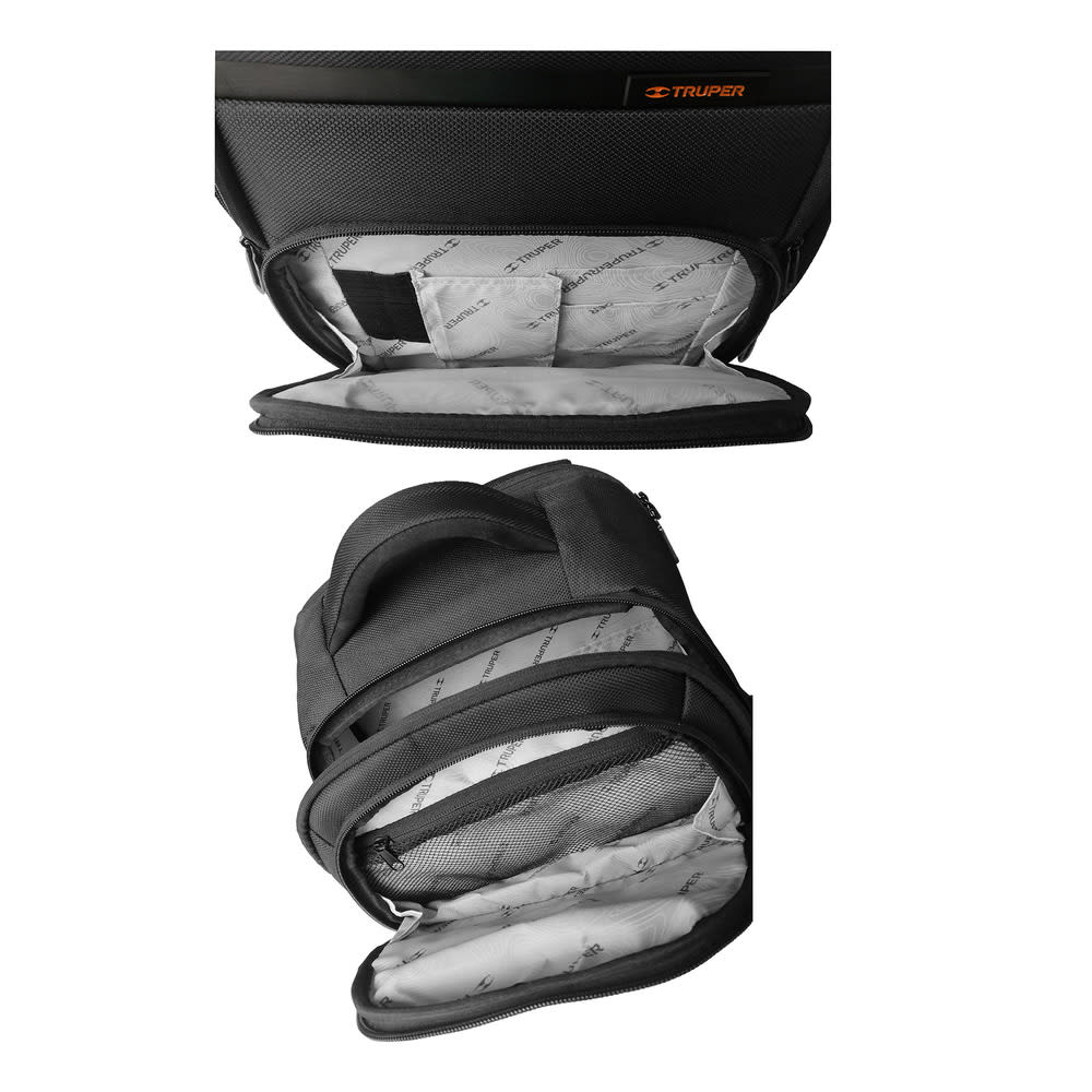 Mochila porta laptop + lonchera térmica + tomatodo Truper9