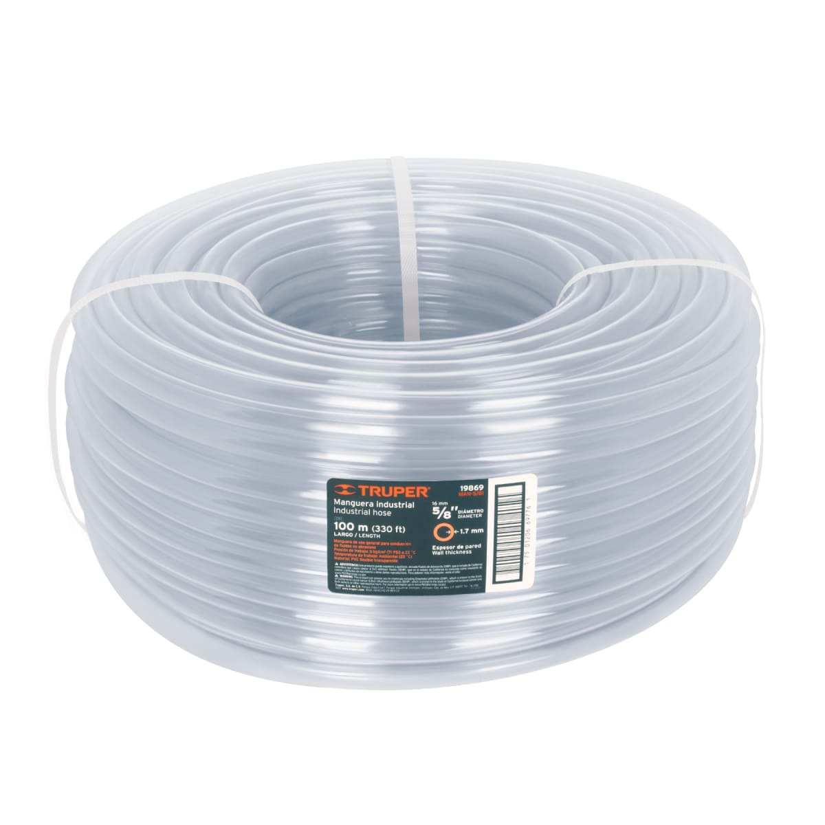 Manguera 5/8´´ industrial en rollo de 100 m, Truper1