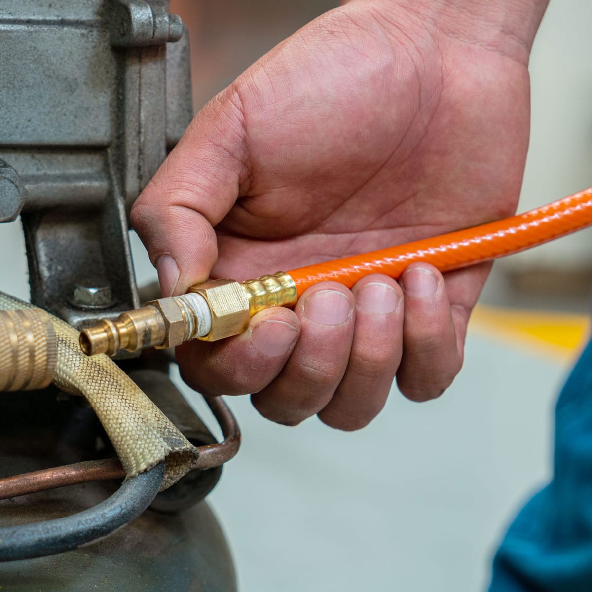 Manguera de pvc para compresora 1/4' 15 metros Truper2