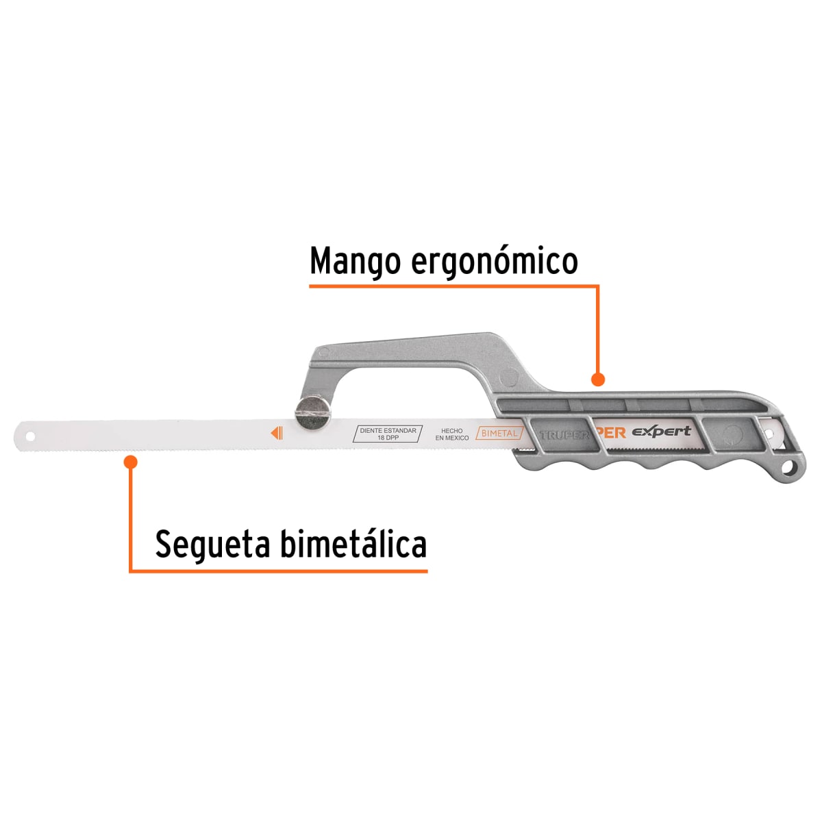 Mini arco de aluminio para sierra 12
