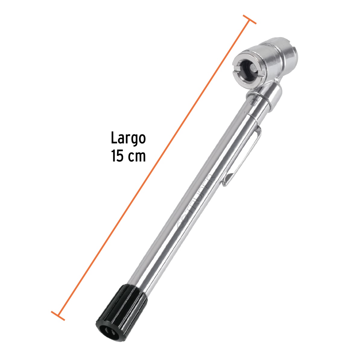 Medidor de presion 120 Psi cabeza doble Truper3