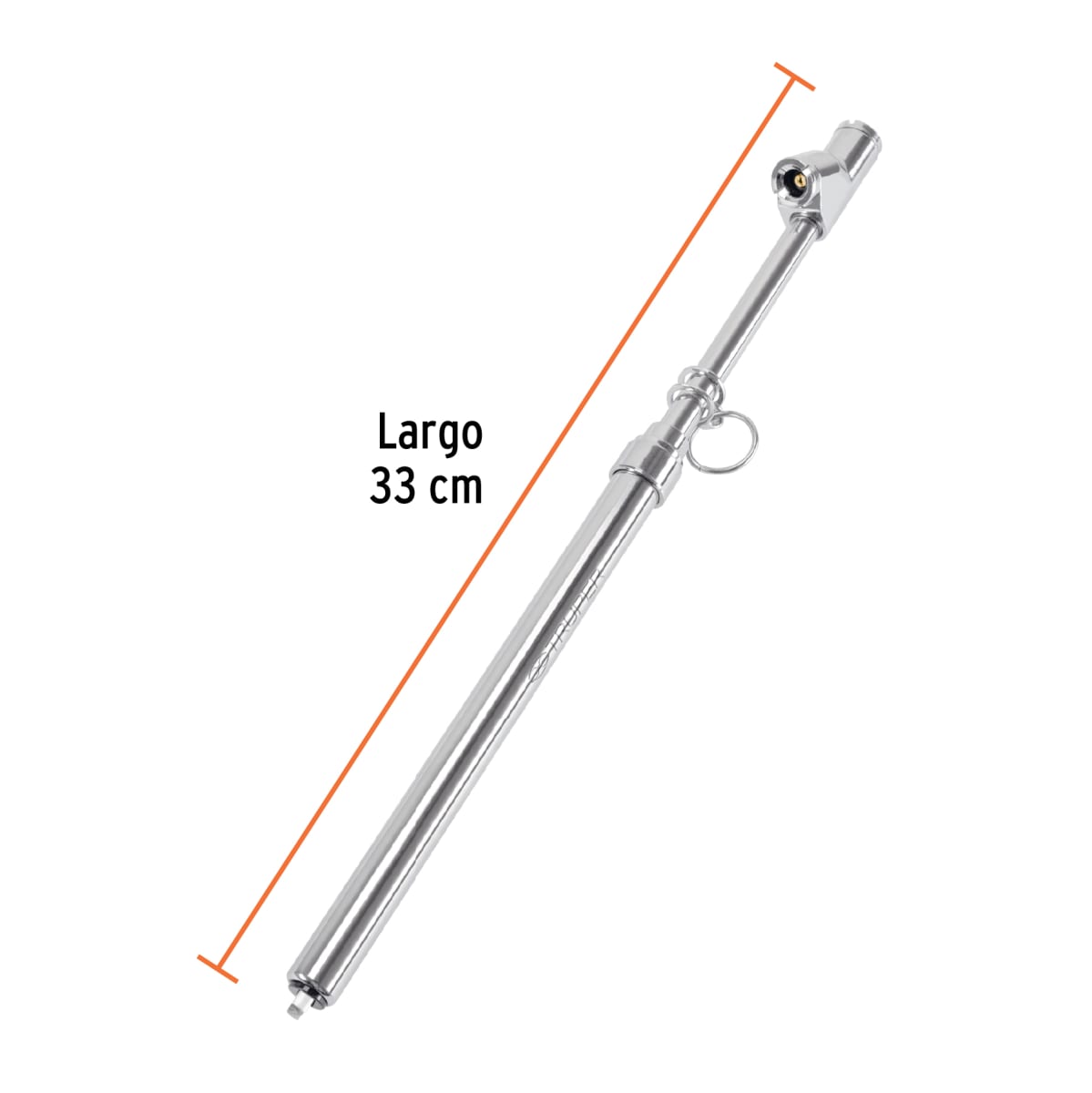 Medidor de presión 200 psi cabeza doble, uso rudo, Truper3