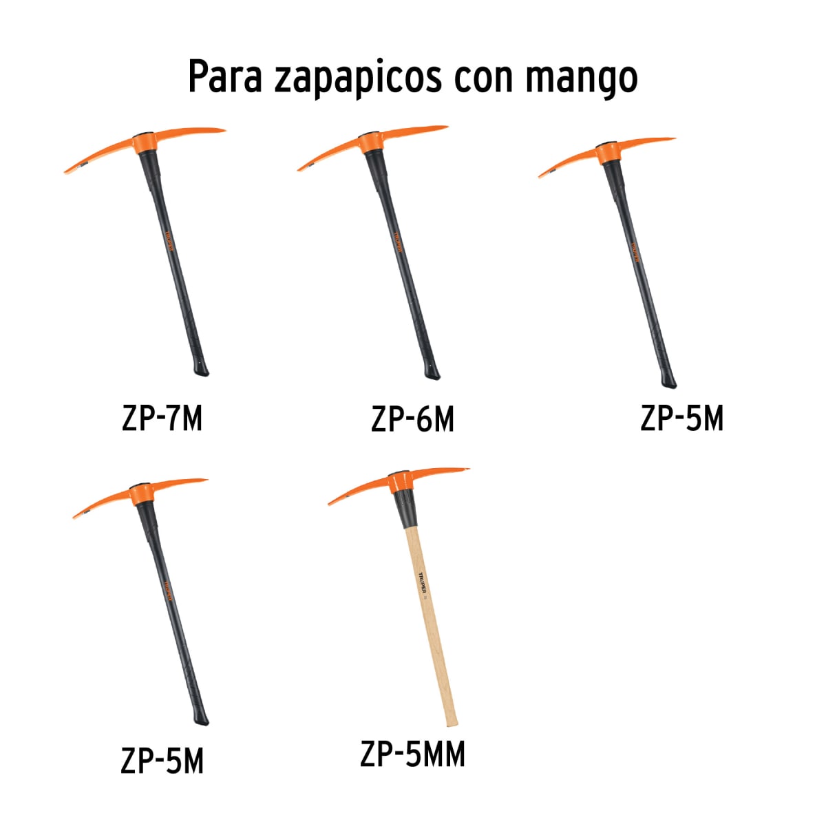 Mango de 36´´ para picos y zapapicos de 5 y 7 lb, Truper3