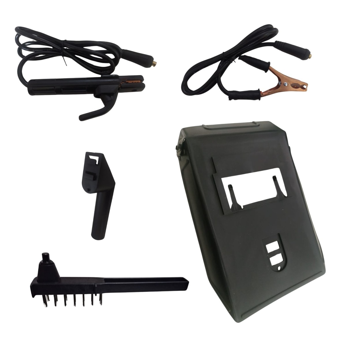 Soldadora inversora 130 A Redbo + Amoladora 4 ½