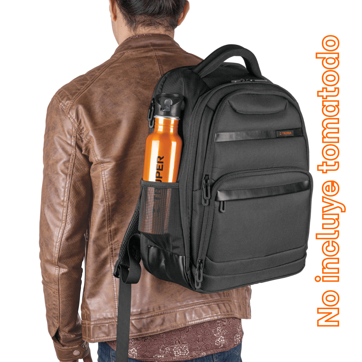 Mochila porta laptop + reloj cuarzo7