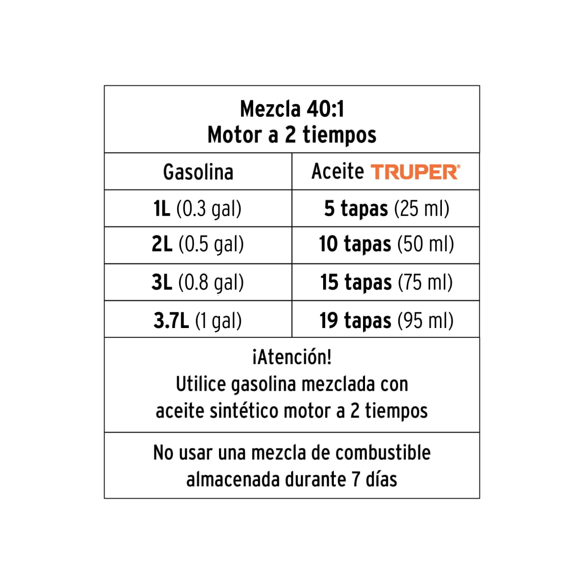 Motosierra 52 cc a gasolina 20