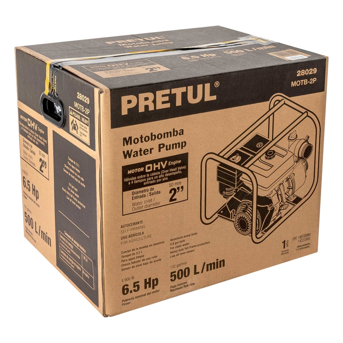 Motobomba autocebante 2