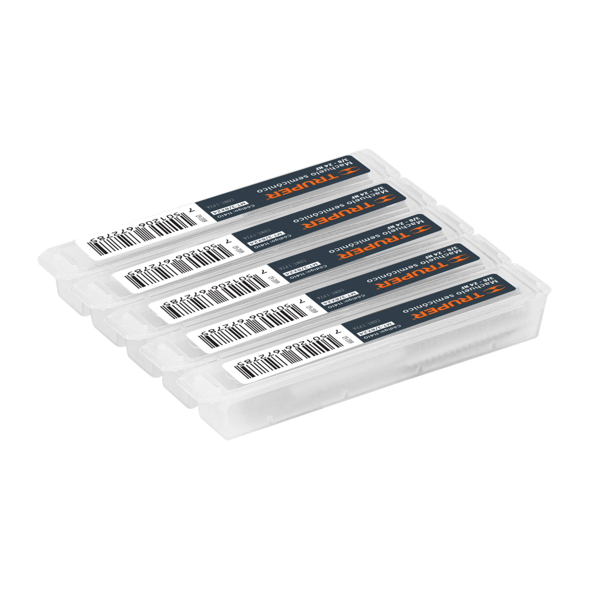 Macho semicónico 3/8´´x 24 cuerda fina, Truper4