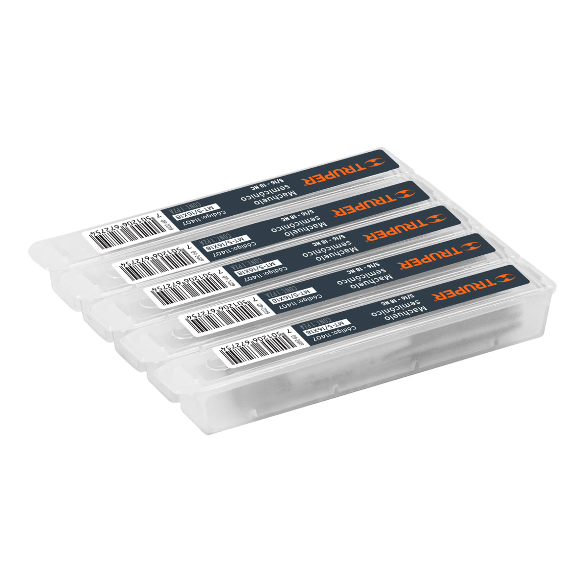 Macho semicónico 5/16´´ x 18 cuerda gruesa, Truper4