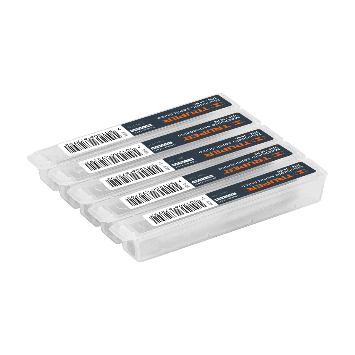 Macho semicónico 7/16´´ x 14 cuerda gruesa, Truper4