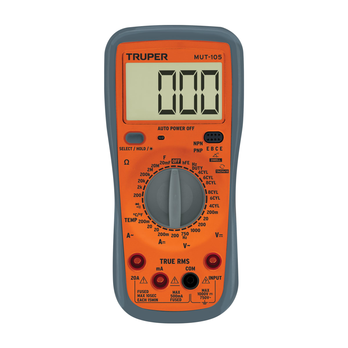 Multímetro digital profesional automotriz Truper2