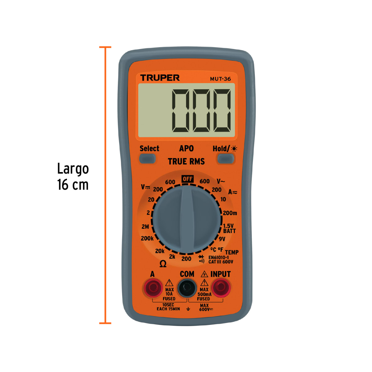 Multímetro digital profesional Truper4