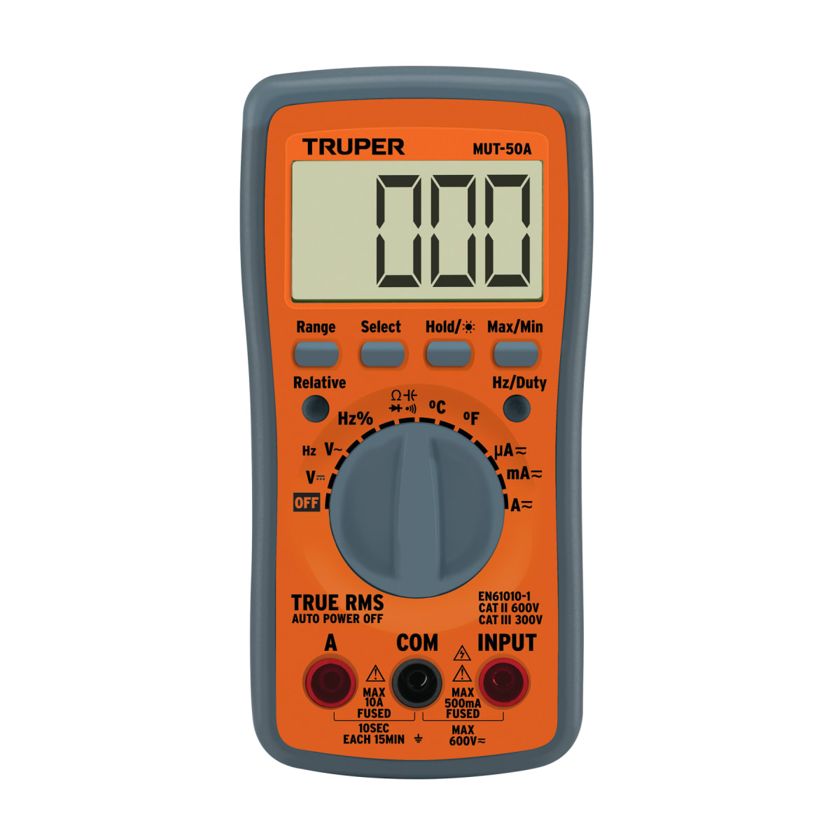 Multitester Digital Auto Rango Deluxe Truper2