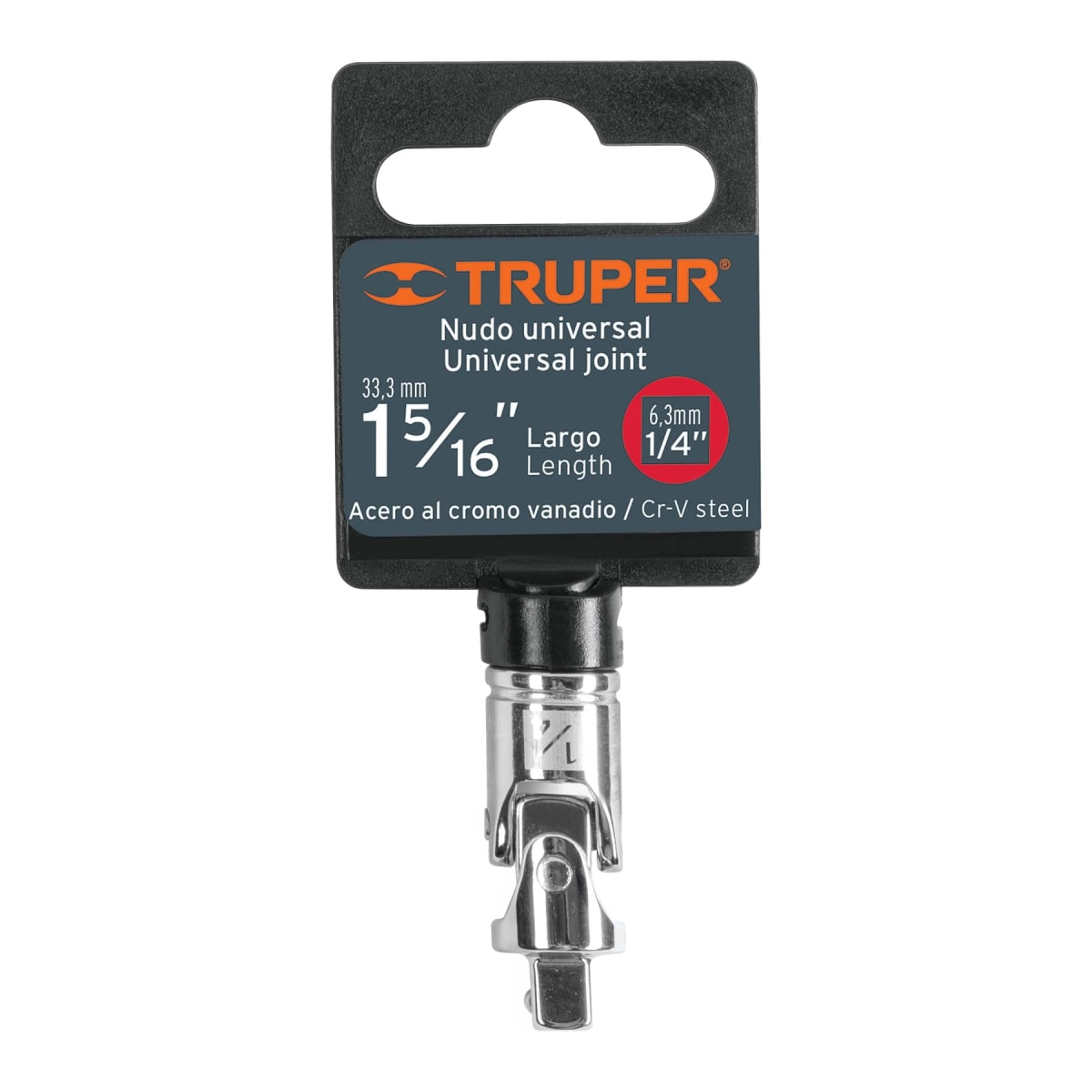 Cardán universal para dados encastre 1/4'' Truper4