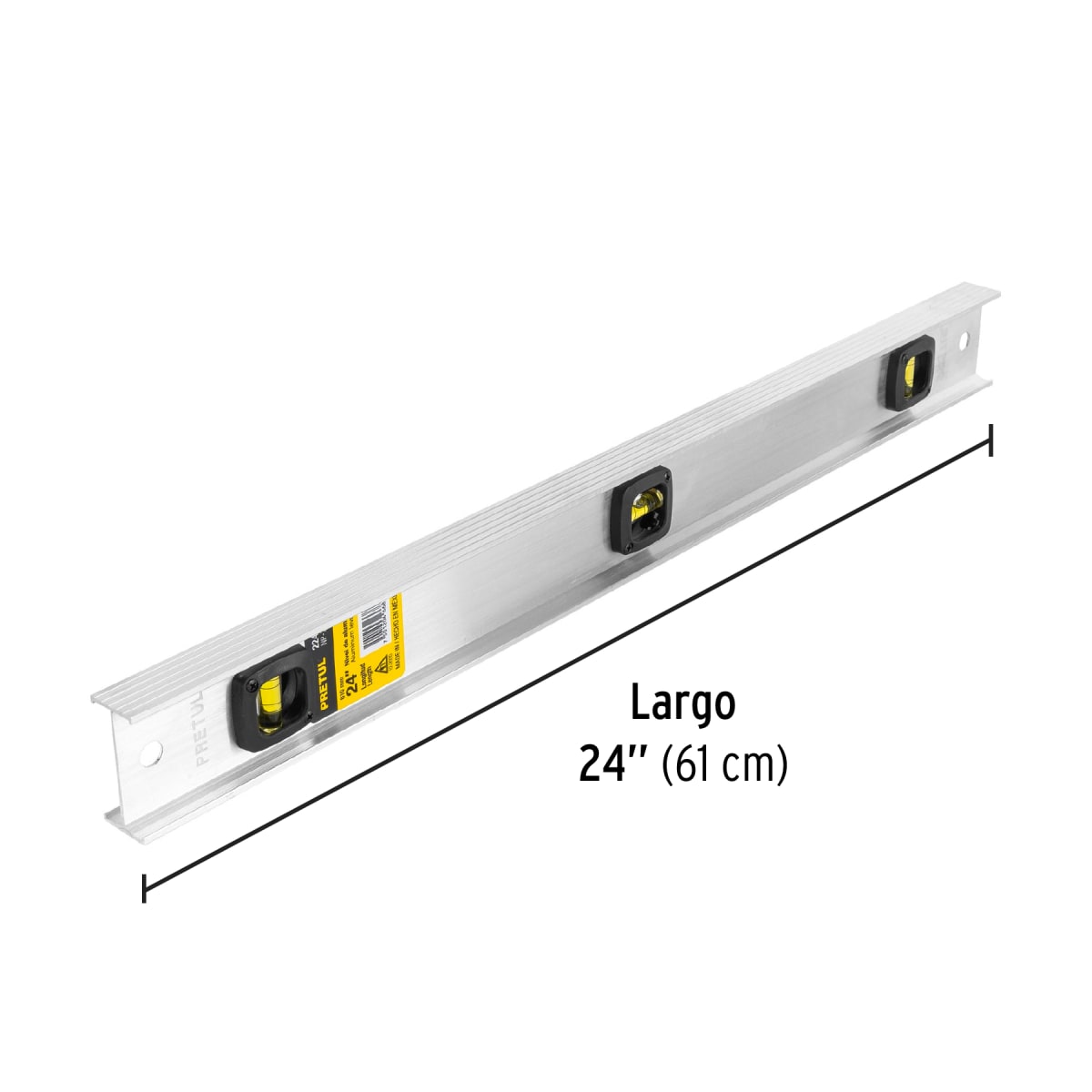 Nivel de Aluminio 24 Pretul3