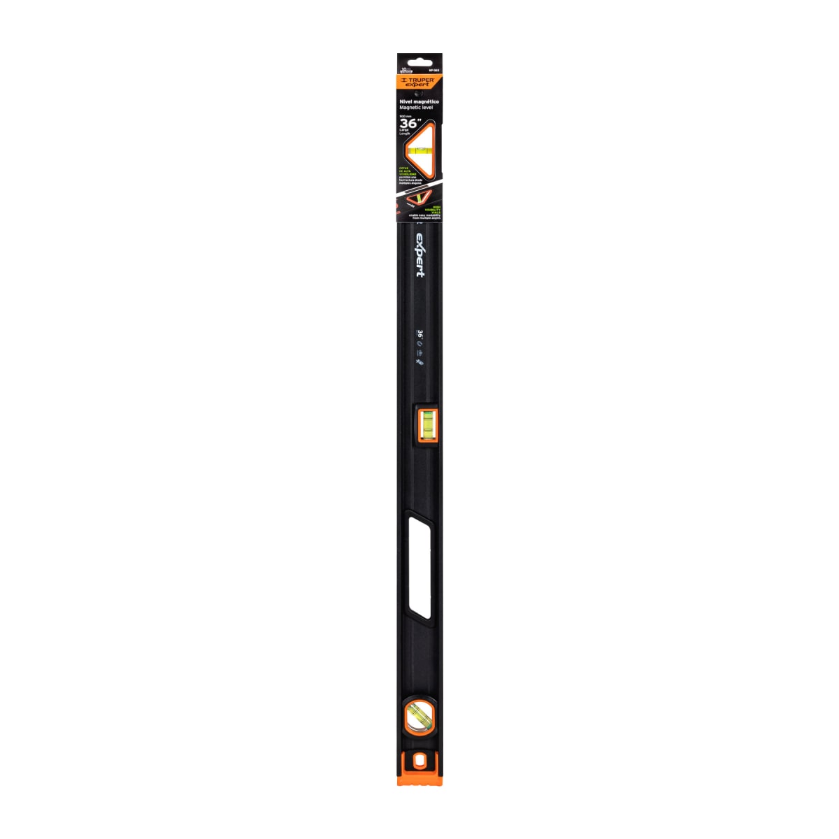 Nivel de 36'' magnético con protección de tpr Truper Expert2