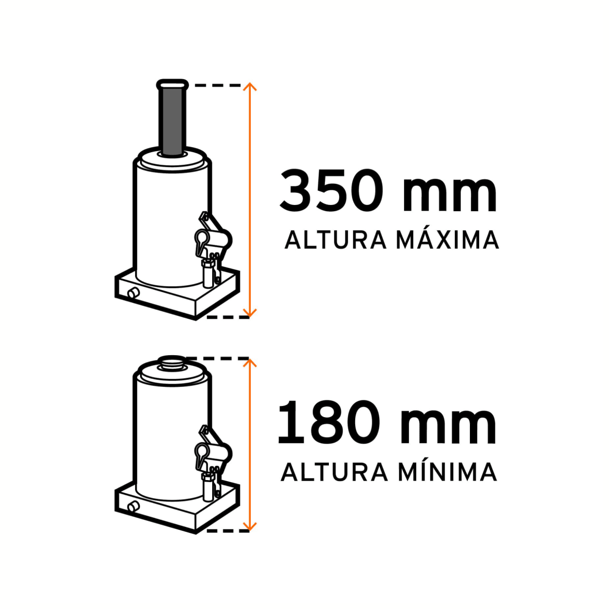 Kit Gata 2 ton triangulo de seguridad y llave ruedas Truper4