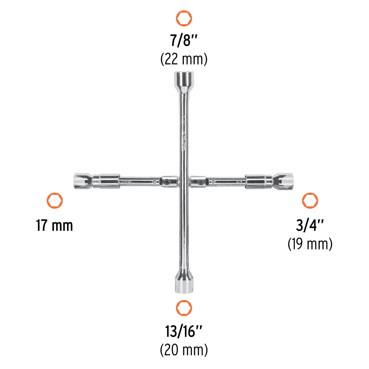 Kit Gata 2 ton triangulo de seguridad y llave ruedas Truper11