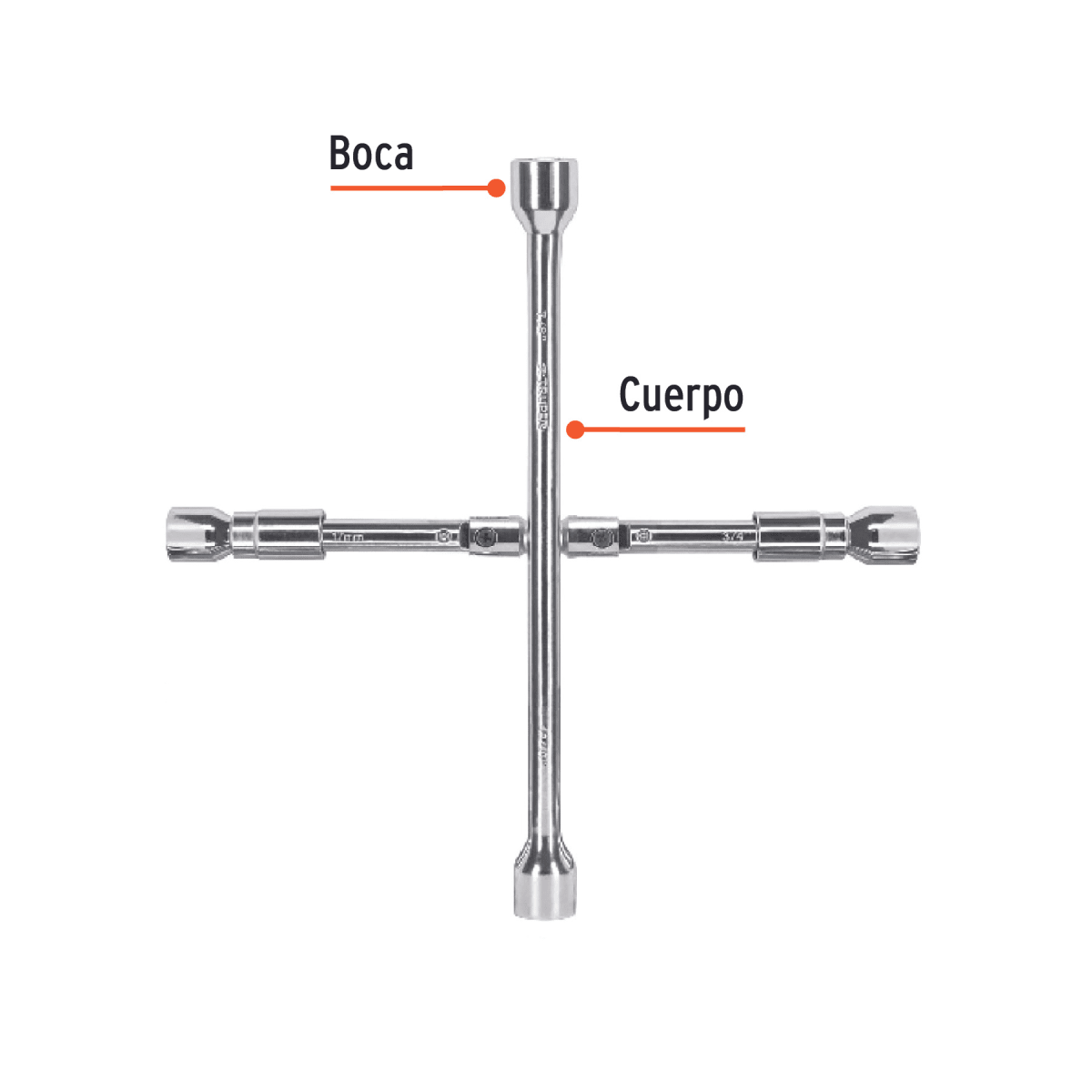 Kit Gata 2 ton triangulo de seguridad y llave ruedas Truper10