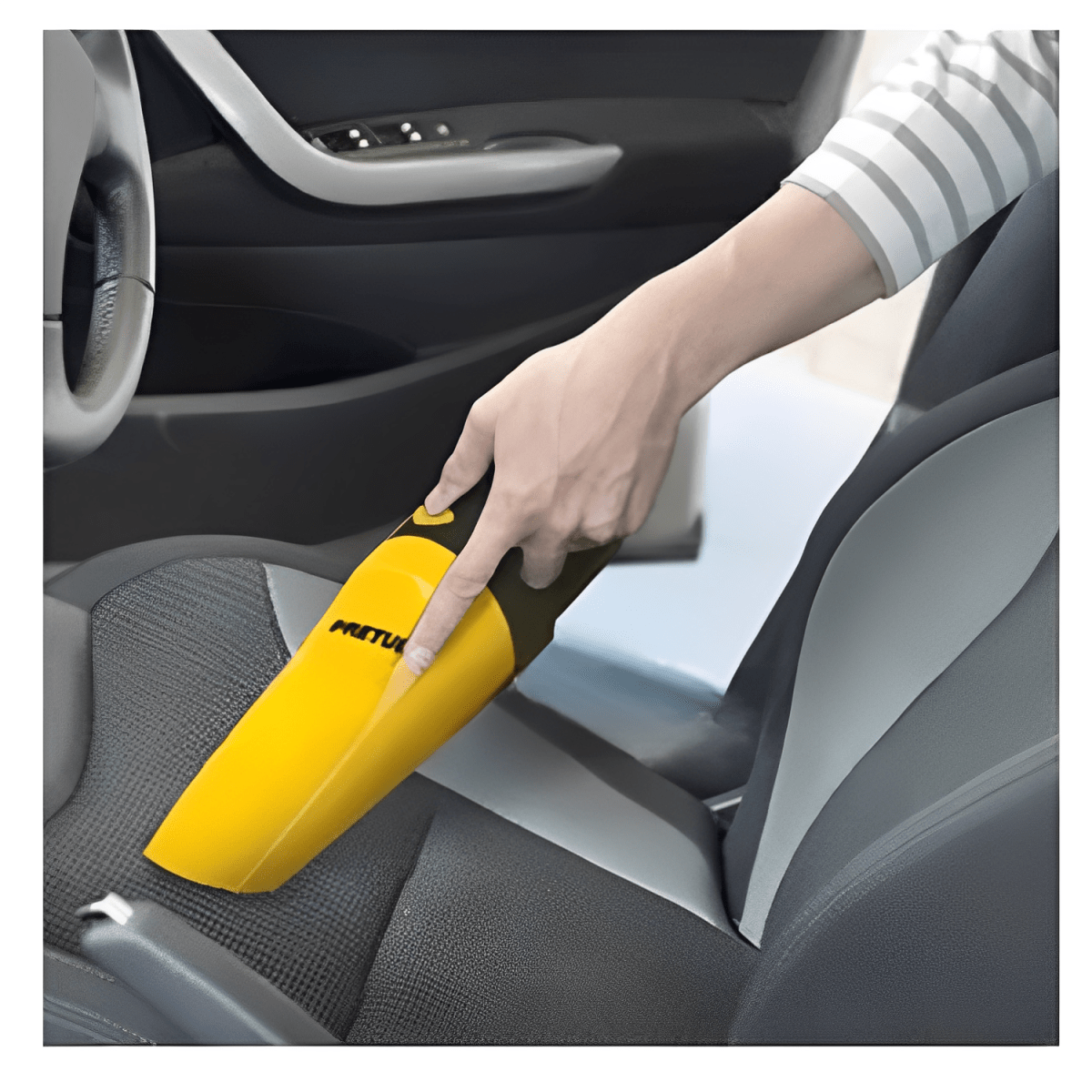 Hidrolavadora 1500Psi + Aspiradora 12V Pretul9