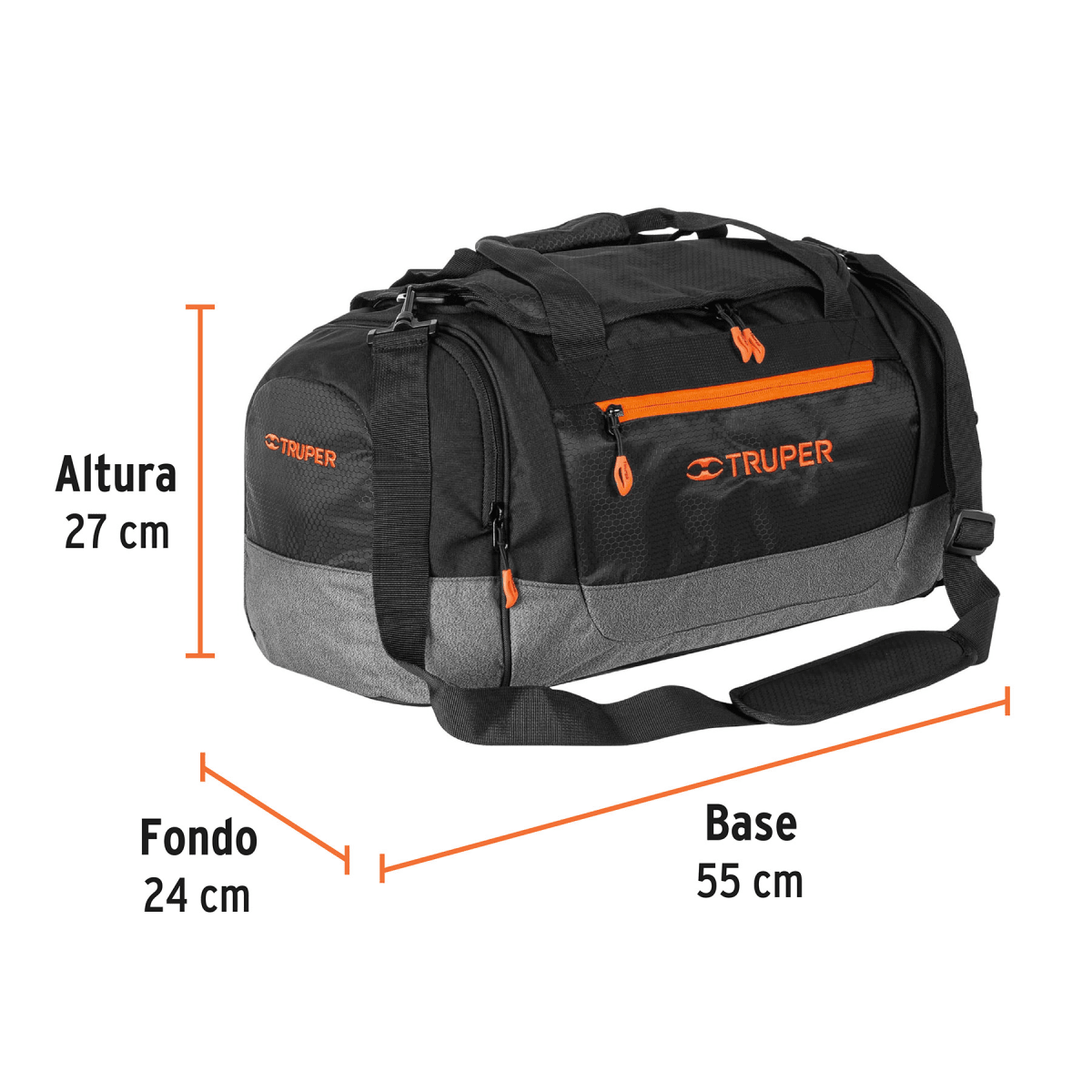 Mochila porta Laptop con Maleta deportiva Truper2